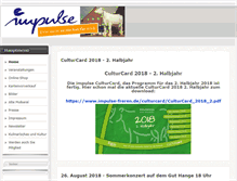 Tablet Screenshot of impulse-freren.de